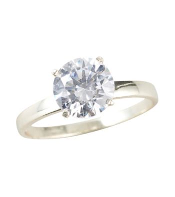 Designs by FMC Zirconia Ice made with Swarovski® Zirconia Sterling Silver Ring