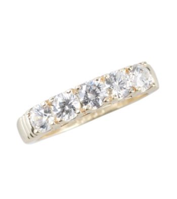 Designs by FMC Zirconia Ice made with Swarovski® Zirconia Sterling Silver Ring