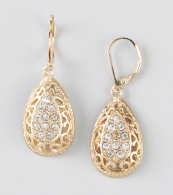 Erica Lyons® Goldtone Pierced Earrings