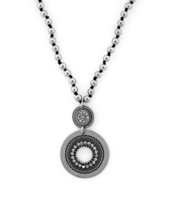 Jessica Simpson Core Silvertone Necklace