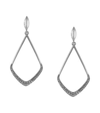 Vince Camuto™ Speakeasy Basics Silvertone Kite Earrings