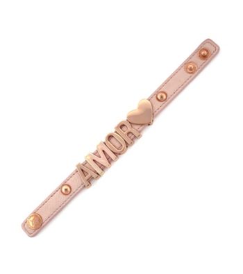 BCBGeneration™ Blush and Rose Goldtone Amor Affirmation Bracelet