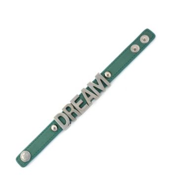 BCBGeneration™ Mint and Silvertone Dream Affirmation Bracelet
