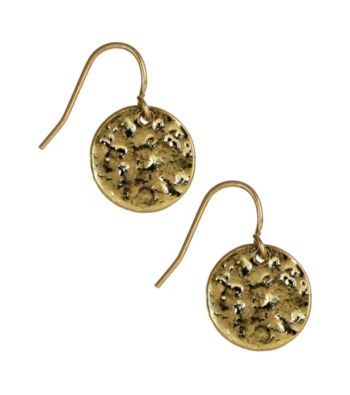 Nine West Vintage America Collection® Antique Goldtone Circle Drop Earrings