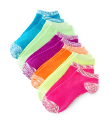 Steve Madden 6-pk. Neon Low Cut Socks