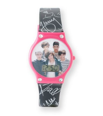 One Direction Black/Pink Face Watch