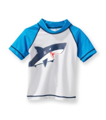 Carter's® Boys' 2T-7 Grey Shark Rash Guard