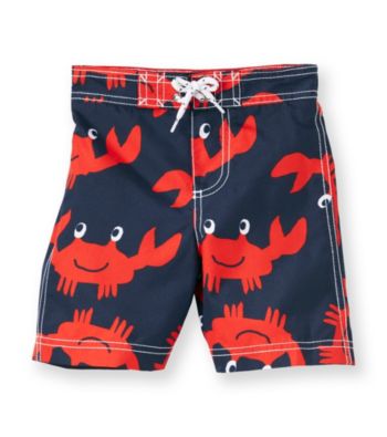Carter's® Boys' 2T-4T Navy Crab Swim Trunks