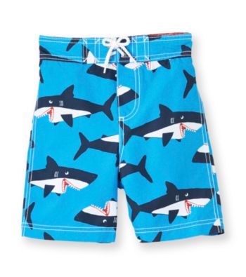 Carter's® Boys' 2T-7 Blue Shark Swim Trunks