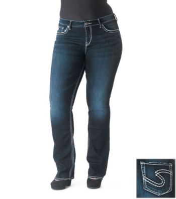 Silver Jeans Co. Plus Size Natsuki Bootcut Denim Jean