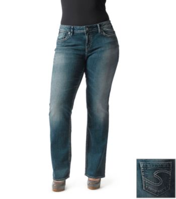 Silver Jeans Co. Plus Size Natsuki Denim Jean