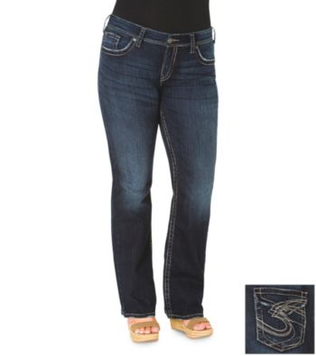 Silver Jeans Co. Plus Size Suki Bootcut Denim Jean