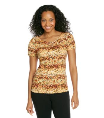 Rafaella® Petites' Center Ring Knit Top