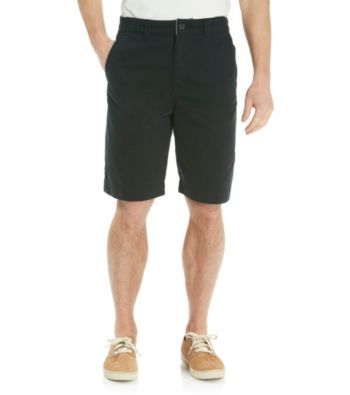 Ruff Hewn Men's Twill Solid Flat Front Short Men's