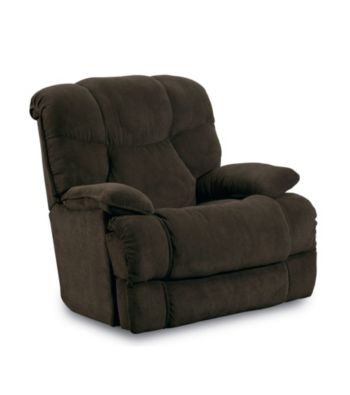 Lane® Luck Chocolate Power Rocker Recliner with Massage