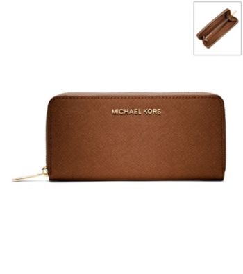 MICHAEL Michael Kors® Jet Set Leather Continental Wallet
