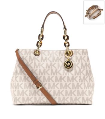 MICHAEL Michael Kors® Cynthia PVC Medium Satchel
