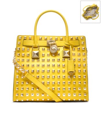 MICHAEL Michael Kors® Large Hamilton Studded Leather Tote