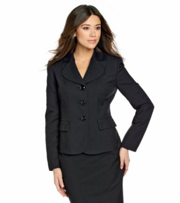 Le Suit® Basic Glazed Mélange Jacket