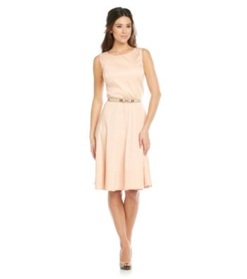 Anne Klein® Belted Dart Dress