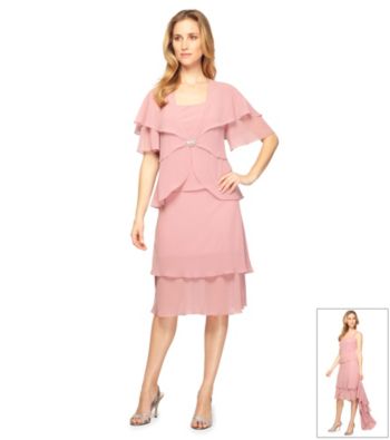 Alex Evenings® Short Port Collar Jacket and Dress