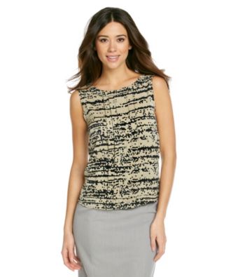 Kasper® Mosaic Print Cami