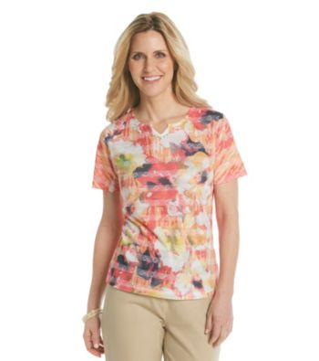 Breckenridge® Autumn Sun Sublimation Jacquard Tee