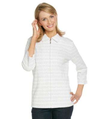 Breckenridge® Petites' Solid Textured Jacket