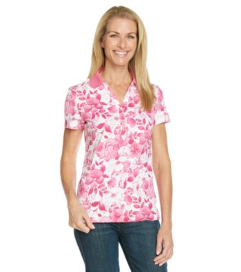 Studio Works Short Sleeve Printed Polo