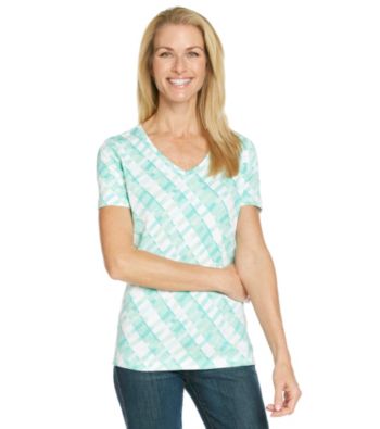 Studio Works® Printed V-Neck Top