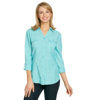 Studio Works® Roll-Tab Shirt