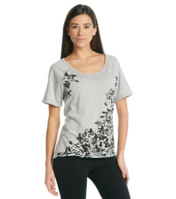 Gloria Vanderbilt Sport Irina Graphic Tee