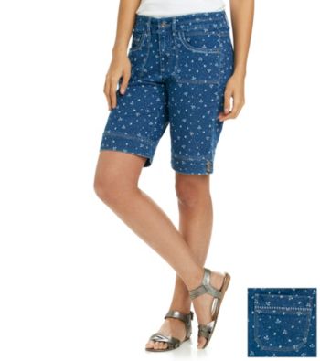 Gloria Vanderbilt® Jemma Tulip Hill Bermuda Shorts