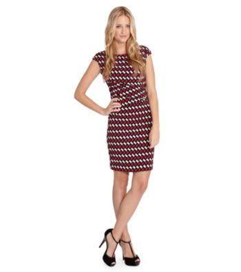 Karen Kane® Geo Print Sheath Dress