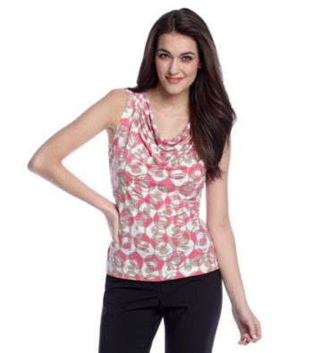 Calvin Klein Cowlneck Print Cami