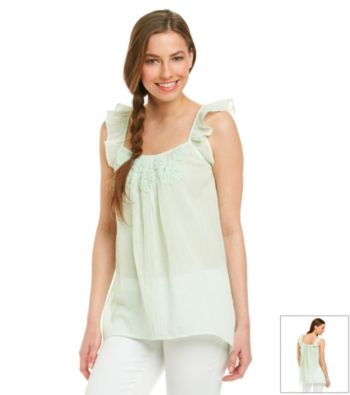 Nine West Vintage America Collection® Chantal Flutter Tank