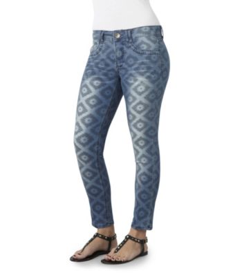 Democracy Tribal Print Ankle Jean
