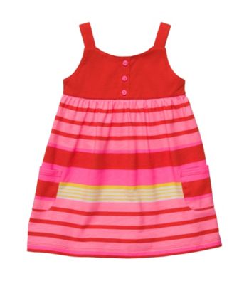 Carter's® Baby Girls' Pink Striped Pocket Dress