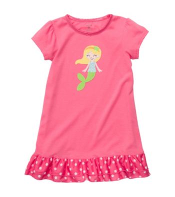 Carter's® Girls' 2T-14 Pink Mermaid Sleep Gown