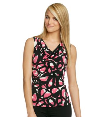 Calvin Klein Petites' Cowlneck Printed Cami