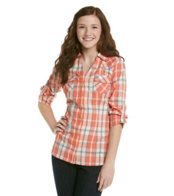 Fire® Juniors' Plaid Equipment Shirt