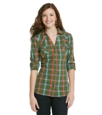 Fire® Juniors' Plaid Equipment Shirt