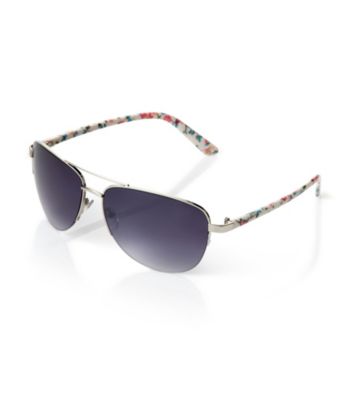 Icon Floral Aviator Sunglasses