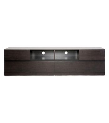 Baxton Studios Lovato Dark Brown Modern TV Stand