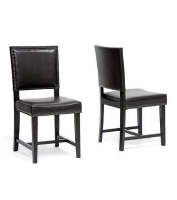 Baxton Studios Set of 2 Nottingham Modern Dining Chairs