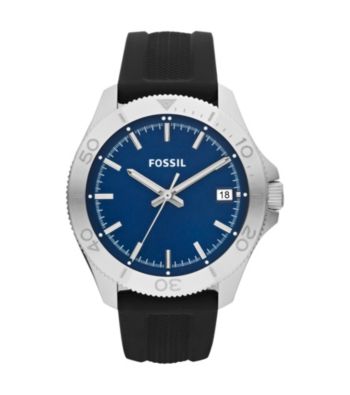 Fossil® Men's Retro Traveler Silvertone Watch