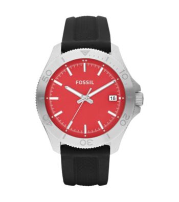 Fossil® Men's Retro Traveler Silvertone Watch