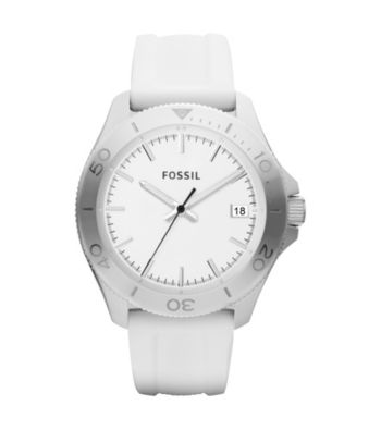 Fossil® Men's Retro Traveler Silvertone Watch