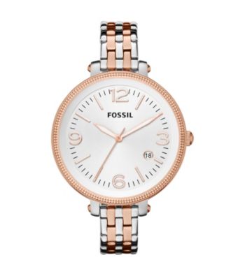 Fossil® Women's Heather Two Tone Watch