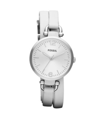 Fossil® Women's Georgia Silvertone Watch